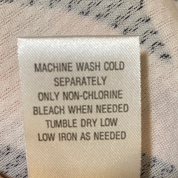 Signature by Robbie Bee Pastel Pink and Black Floral Dress Medium - Picture 8 of 8